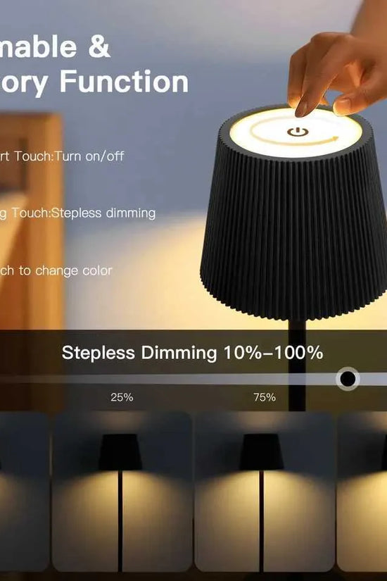 Luminary Labs Dimmable LED Table Lamp with RGB Ambient Glow