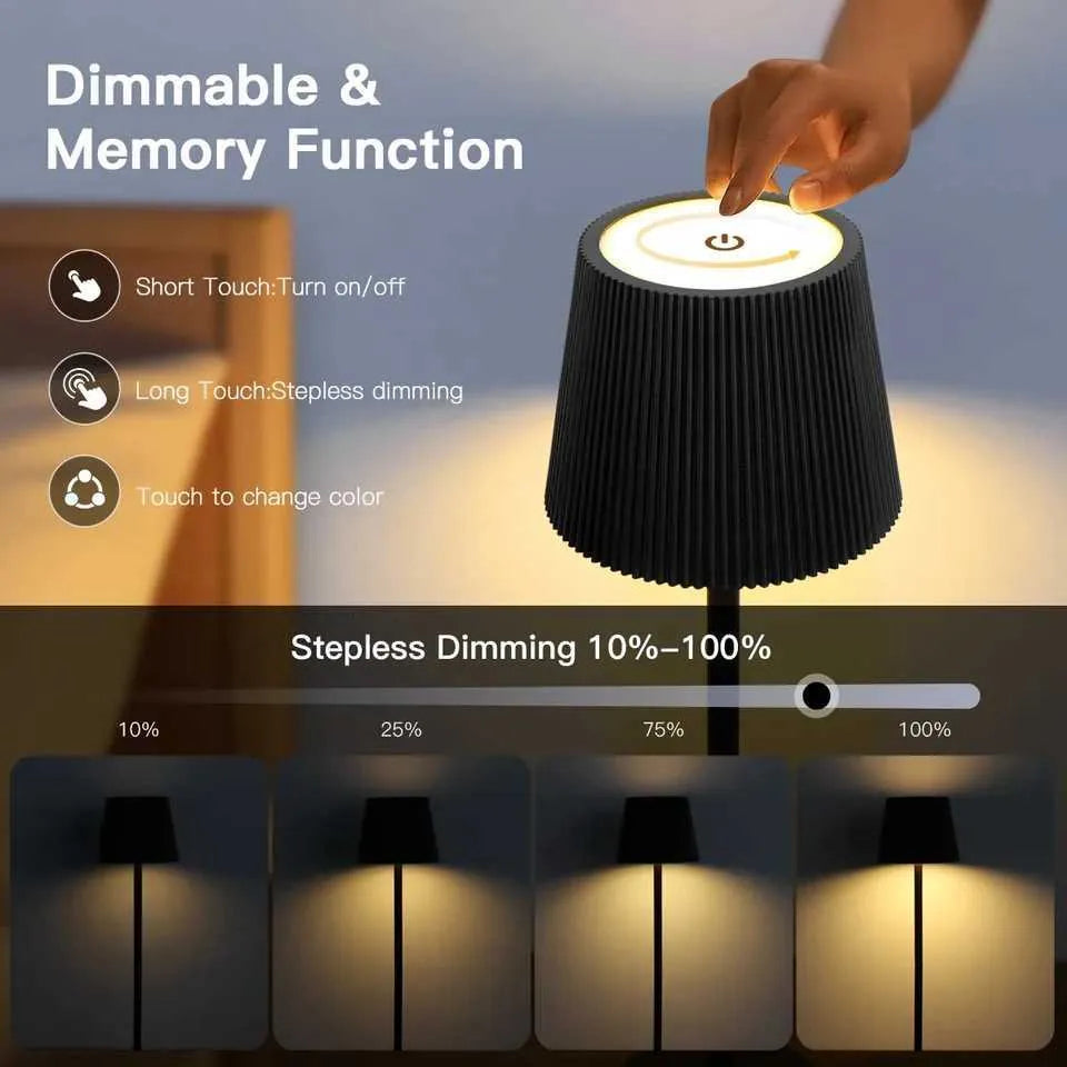 Luminary Labs Dimmable LED Table Lamp with RGB Ambient Glow