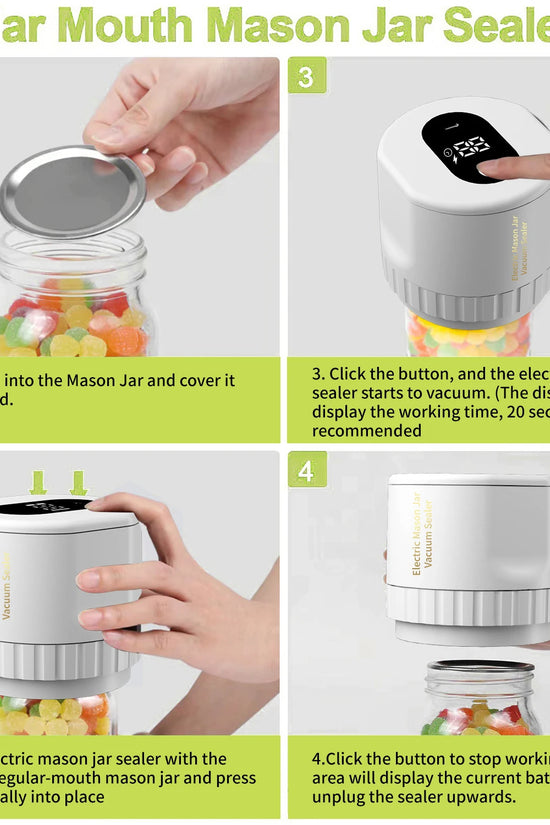 Vacuum Jar Sealer
