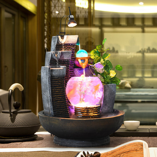 Style Home Aquarium Water Fountain