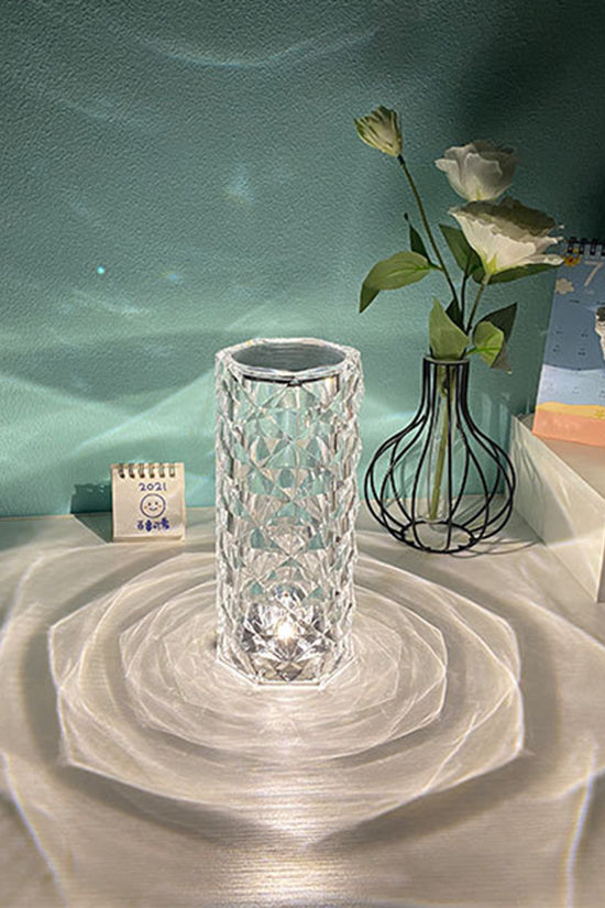 CrystalGlow Table Lamp