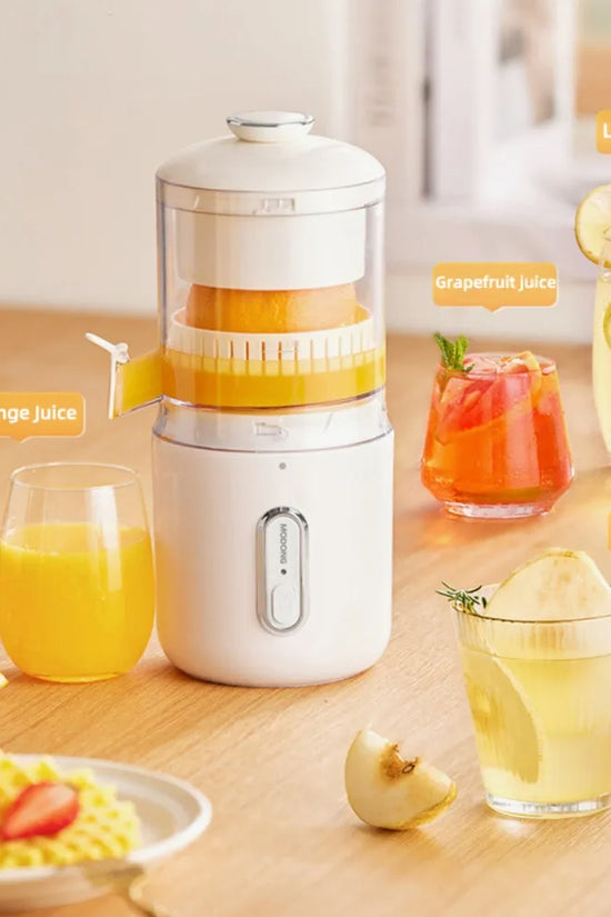Multifunctional Wireless Electric Juicer Steel Orange Lemon Blender USB Portable Mini Fruit Squeezer Pressure Juicer Kitchen