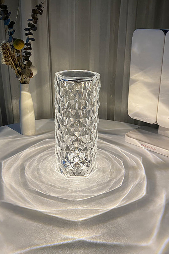 CrystalGlow Table Lamp