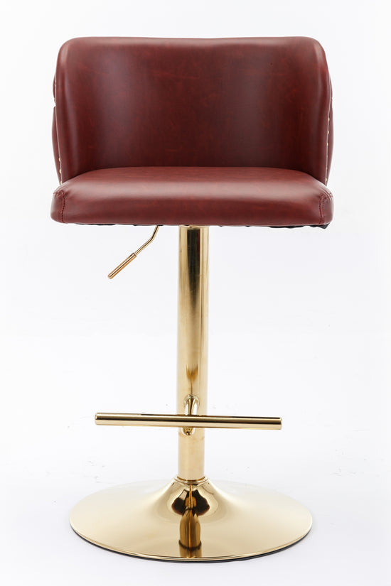 Leather Swivel Barstools