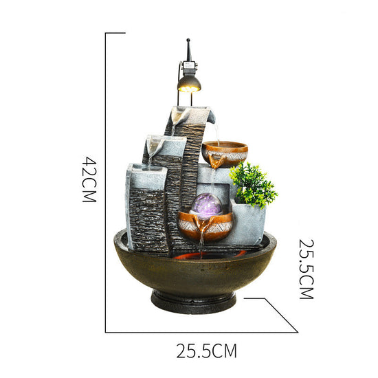 Style Home Aquarium Water Fountain