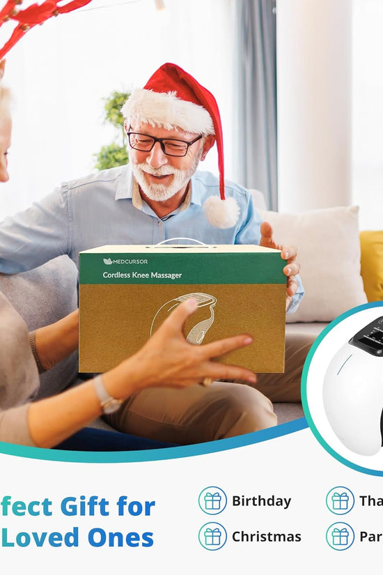 Intelligent Rechargeable Knee Massager with Heat, Infrared & Vibration