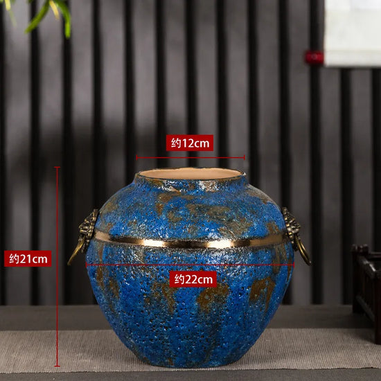 Retro Ceramic Floor Vase