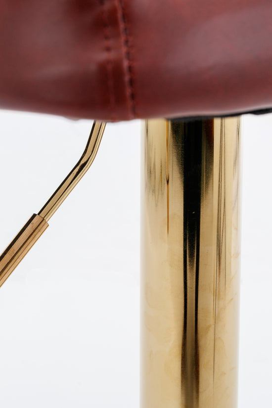 Leather Swivel Barstools