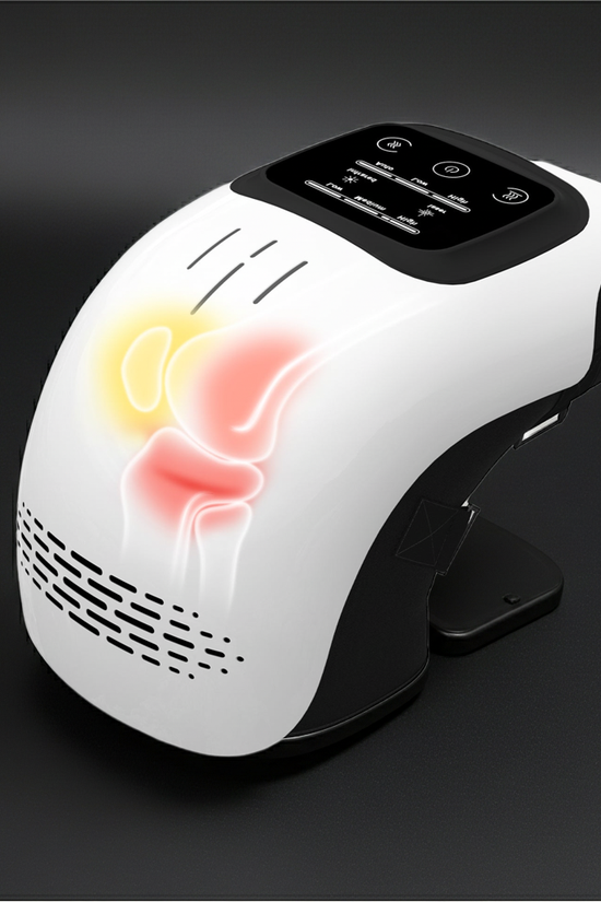 Intelligent Rechargeable Knee Massager with Heat, Infrared & Vibration